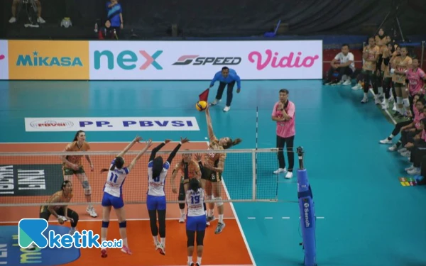 Thumbnail Berita - 3 Fakta Gresik Petrokimia Jaga Asa Menuju Final Proliga 2025