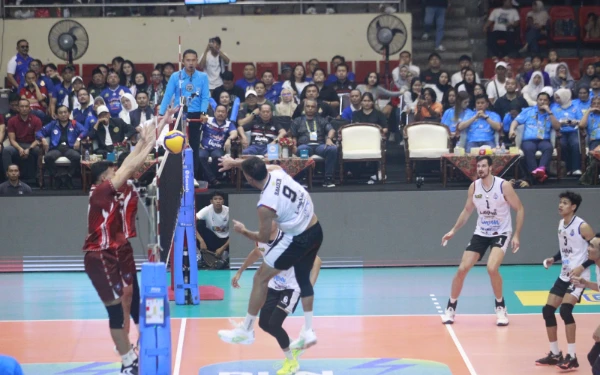 Thumbnail Berita - Jakarta LavAni Melaju Final Proliga 2025, Pelatih: Tetap All Out 2 Laga Sisa