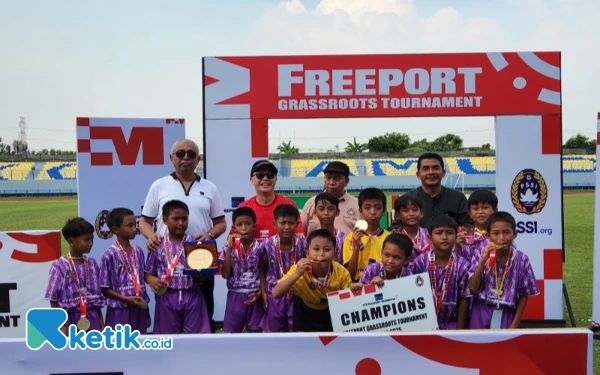 Thumbnail Berita - Freeport Gelar Grassroots Tournament di Gresik, Jaring Bibit pemain Unggul Masa Depan