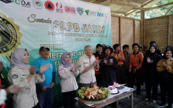 Thumbnail Berita - Peringati Bulan PRB, SRPB Jatim Gelar Beragam Kegiatan