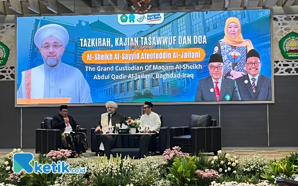 Thumbnail Berita - Unisma Gelar Tasawuf Bareng Sheikh dari Irak, Bahas Pentingnya Menuntut Ilmu