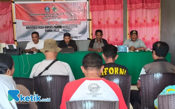 Desa Baru Halmahera Selatan Resmi Miliki Pengurus Koperasi Merah Putih