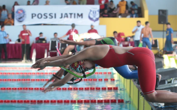 6 Atlet Peraih Medali PON Ikut Kejurda Finswimming Jatim, Persaingan Ketat