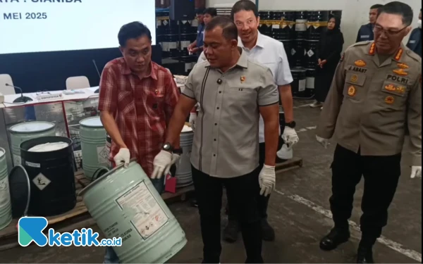 Gudang Penyimpan Impor Sianida Ilegal Dibongkar, Direktur Tertib Niaga Kemendag: Rentan Disalahgunakan
