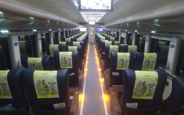 Minyak Zaitun Mustika Ratu Hadir Temani Perjalanan di Kereta Argo Semeru