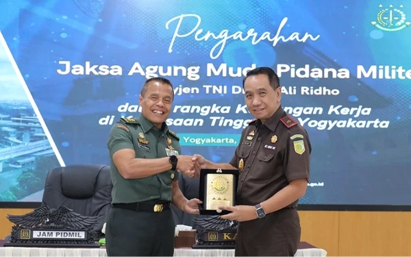 Selain Kegiatan di Akmil Magelang, Jampidmil Kunjungi Kejati DIY, Ada Apa?