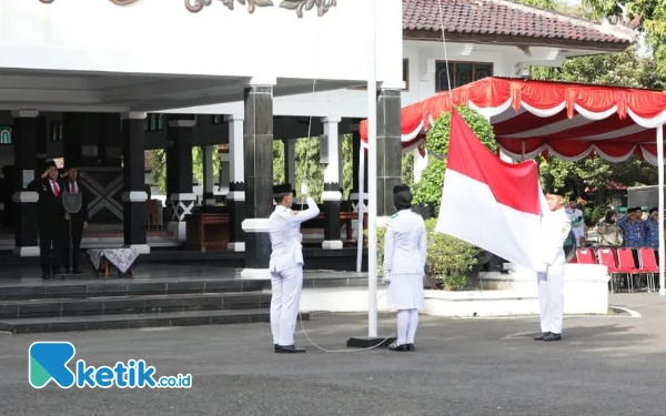 Thumbnail Pimpin Upacara Peringatan Harkitnas, Wabup Pemalang Bacakan Sambutan Komdigi