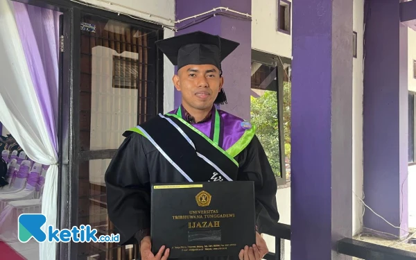 Dari Perawat Home Care ke Lulusan Terbaik Unitri, Ini Perjuangan Salahuddin