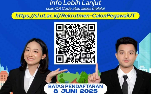 Thumbnail Universitas Terbuka Mencari Calon Pegawai Non-PNS, Ini Ketentuannya!