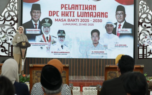 Thumbnail HKTI Lumajang Dilantik, Siap Bersinergi Wujudkan Swasembada Pangan dan Gula Jatim