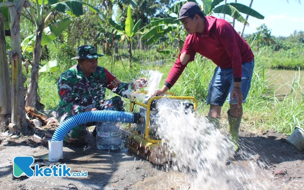 TMMD ke-124 Kodim 0732/Sleman Bangun Sumur Bor, Air Bersih untuk Warga Pondokrejo