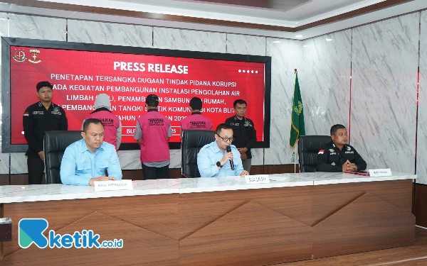 Kejari Blitar Tetapkan 5 Tersangka Baru di Kasus Pembangunan IPAL dan Sarana Sanitasi 2022