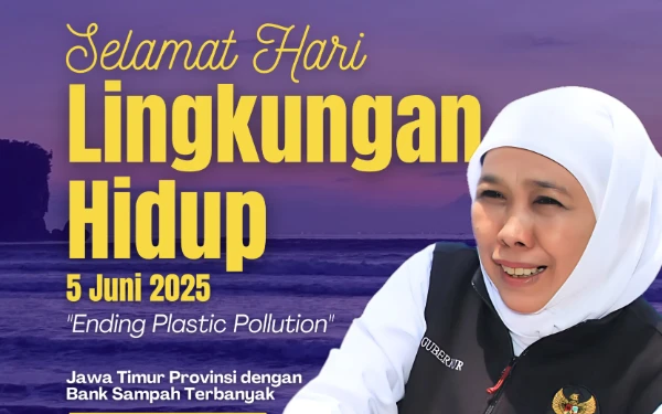 Thumbnail Berita - Gubernur Khofifah Imbau Tak Gunakan Plastik Saat Pembagian Daging Kurban