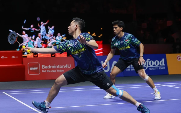 Sabar/Reza Kalah 1-2 Lawan Kim/Seo, Tuan Rumah Gagal Juara di Indonesia Open 2025