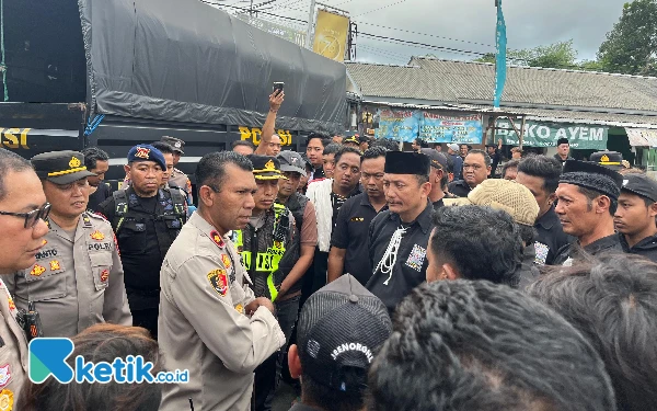 12 Pelanggar Ditindak, Polisi ‘Geruduk’ Lokasi Perguruan Silat Jelang Suro di Blitar