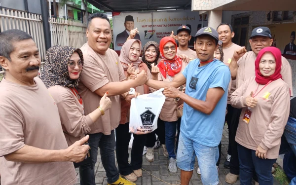 Thumbnail Berita - Makna Angka 8 Pada Tradisi Berkurban di DPC Gerindra Kota Malang