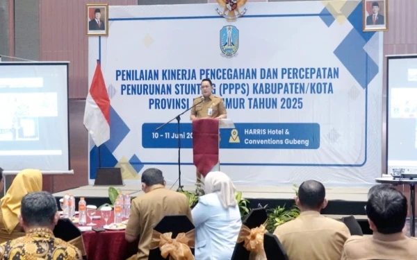 Komitmen Turunkan Stunting, Sekdaprov Jatim Tegaskan Pentingnya Konvergensi dan Kolaborasi Lintas Sektor