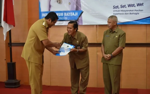 Thumbnail Berita - 55 PNS Pemkab Pacitan Masuki Masa Pensiun, 29 dari Dunia Pendidikan