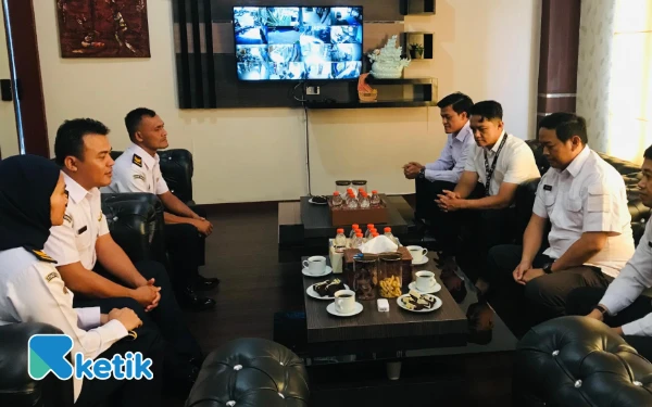 Thumbnail Berita - Perkuat Pengawasan Orang Asing, Bakamla Aceh Kunjungi Imigrasi Langsa