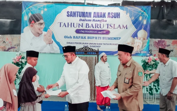 Thumbnail Berita - PUTR Sumenep Rayakan Momentum 1 Muharram 1447 Lewat Berbagi dengan Anak Yatim