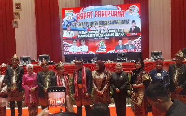 Thumbnail Berita - Peringatan HUT Ke-12 Muratara Berjalan Khidmat di DPRD