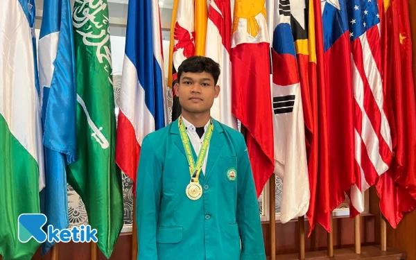 Thumbnail Berita - Mahir, Si Pendatang Baru Hapkido dari Unisma Persembahkan Emas Porprov Jatim 2025 untuk Kota Malang