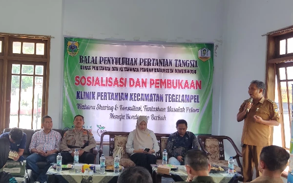 Thumbnail Berita - Perkuat Sektor Pertanian, Pemkab Bondowoso Resmikan Klinik Pertanian di Tegalampel