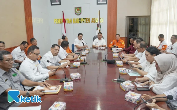 Thumbnail Berita - Pimpin Rakor TRC PB, Wabup Asahan Rianto Tegaskan Kesiapsiagaan Hadapi Bencana