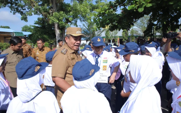 Thumbnail Berita - MPLS Resmi Dibuka, Bupati Asahan Beri Motivasi Tiga Nasihat Hidup