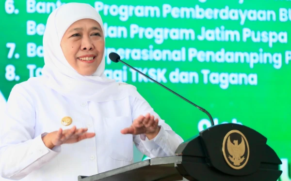 Thumbnail Berita - Gubernur Khofifah Tegaskan Sekolah Rakyat Cara Negara Nyalakan Harapan Keluarga Kurang Mampu