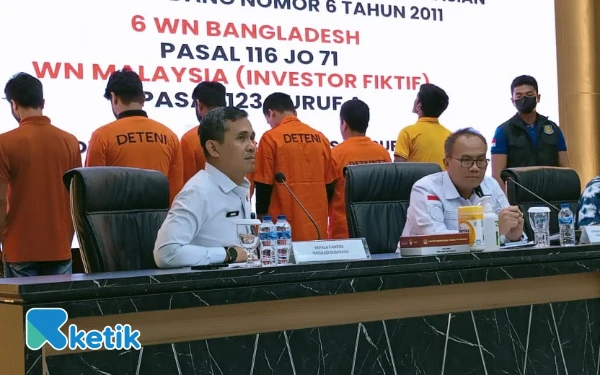 Thumbnail Berita - Penyalagunaan Izin Tinggal, Tujuh WNA Ditangkap Imigrasi Surabaya