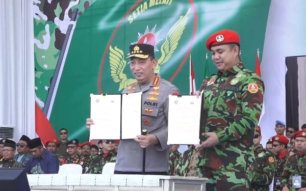 Polri dan Pemuda Muhammadiyah Bersinergi Wujudkan Ketahanan Pangan Nasional