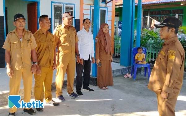 Thumbnail Berita - Pemdes Akegula Halmahera Selatan Gelar Apel Pagi