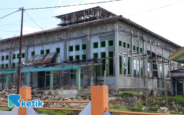 Thumbnail Badan Masjid Al-Muhajirin Desa Pelita (Foto: Mursal/Ketik)