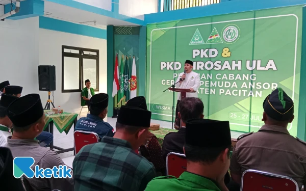 Thumbnail Berita - GP Ansor Pacitan Gelar PKD dan Dirosah Ula, Siapkan 61 Kader Militan