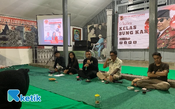 Thumbnail Berita - Perang Dagang Internasional, GMNI-HIPMI Kota Blitar Tawarkan Ekonomi Berdikari Bung Karno