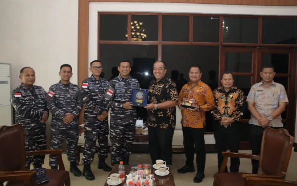 Thumbnail Berita - Bupati Asahan dan Danlanal TBA Perkuat Sinergi Jaga Keamanan Perairan
