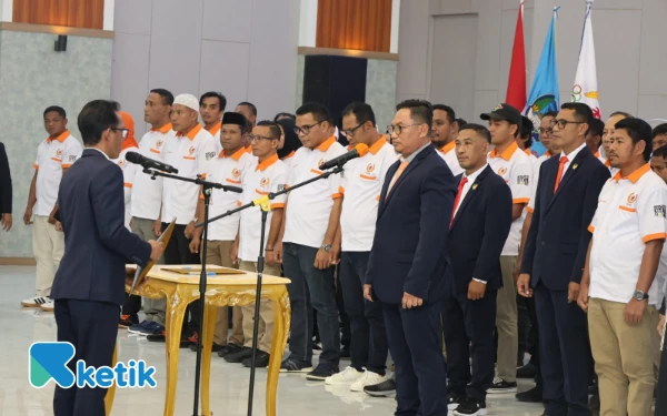 Thumbnail Berita - [FOTO] Pelantikan Ketua dan Pengurus KONI Halmahera Selatan