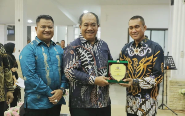 Thumbnail Berita - Bupati Asahan Gelar Acara Pisah Sambut Dandim 0208