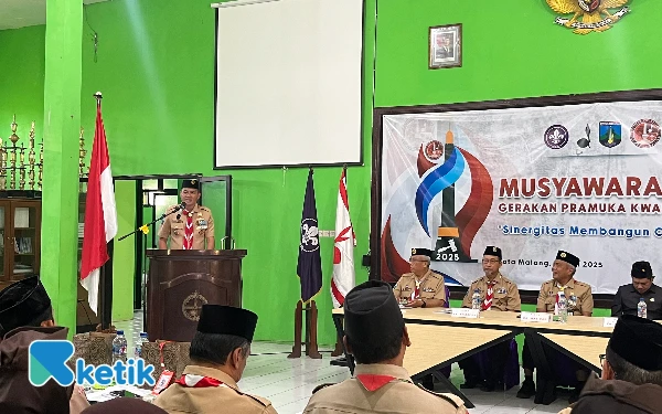 Thumbnail Berita - Buka Muscab Kota Malang, Pimpinan Kwarda Jatim Larang Pramuka Dipolitisasi