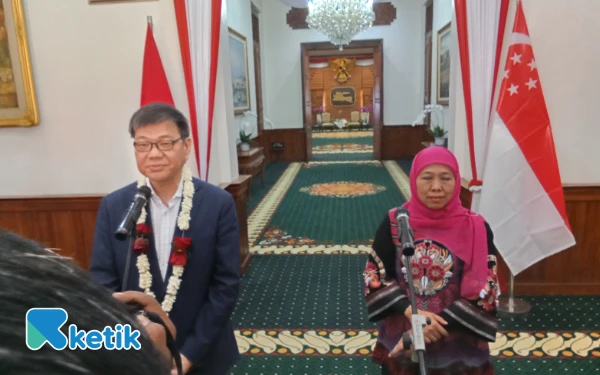 Thumbnail Berita - Gubernur Khofifah: Singapura Rujukan Tata Kelola Pemerintahan Terbaik untuk Jawa Timur