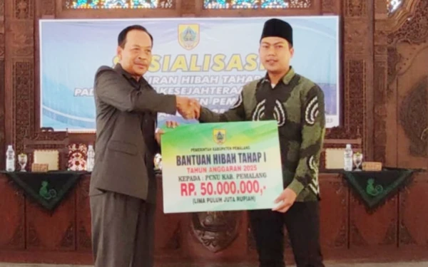 Thumbnail Berita - Pemkab Pemalang Salurkan Dana Hibah Rp18 Miliar untuk 203 Lembaga Keagamaan