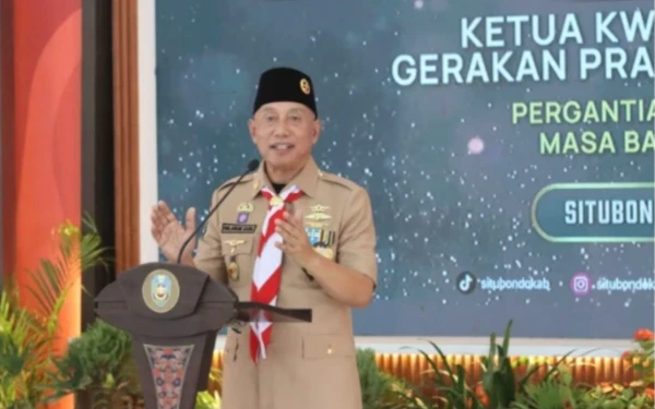 Thumbnail Berita - Ide Brilian Khofifah Jadi Inspirasi! Ubah Tradisi Upacara Hari Pramuka dari Grahadi ke KRI