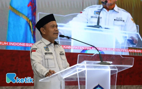 Thumbnail Berita - [FOTO] Pelantikan Ketua dan Pengurus DPC APDESI Kabupaten Halmahera Selatan