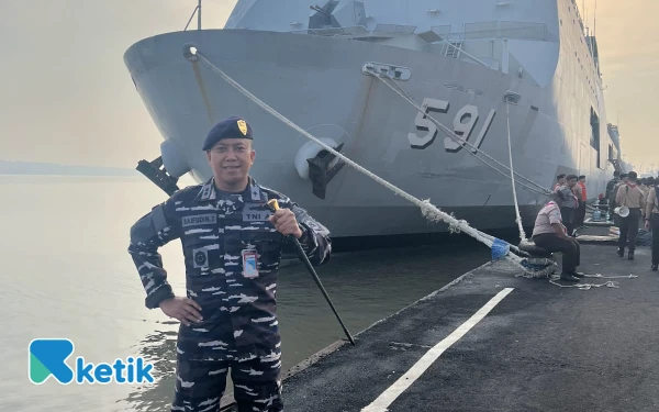 Thumbnail Berita - Letkol Laut (P) Saifudin Zukhri, Nakhoda KRI Surabaya-591 Sang Penjaga Samudra dan Martabat Bangsa