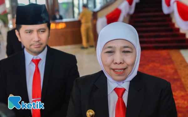 Thumbnail Berita - Gubernur Khofifah Gratiskan Bus Trans Jatim Selama 2 Hari Penuh, Kado Istimewa HUT ke-80 RI