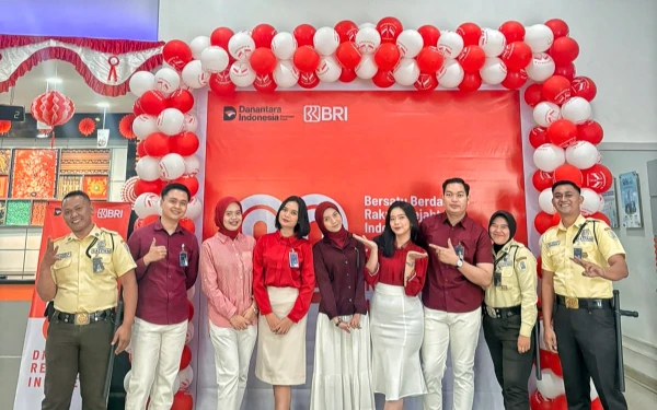 Thumbnail Berita - BRI Kotapinang Usung Nuansa Merah Putih Junjung Semangat Nasionalisme