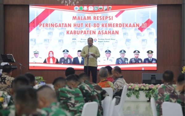 Thumbnail Berita - Pemkab Asahan Gelar Malam Resepsi HUT Ke-80 RI, Momentum Syukur dan Persatuan