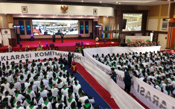 Thumbnail Berita - Poster FP Universitas Brawijaya Pecahkan Rekor Penandatanganan Deklarasi Komitmen SDG