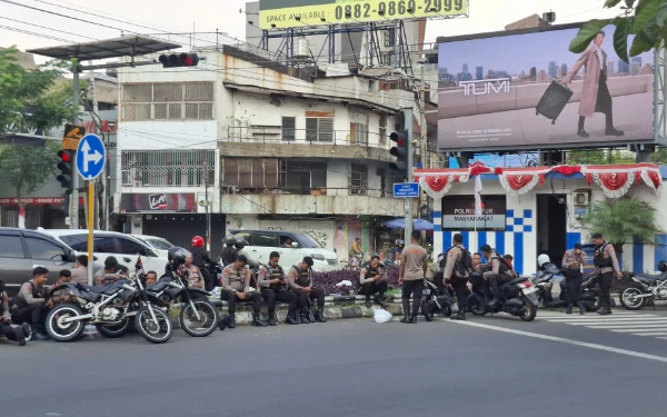 Thumbnail Berita - Tawuran Massa di Embong Malang Surabaya, Polisi Siagakan Personel